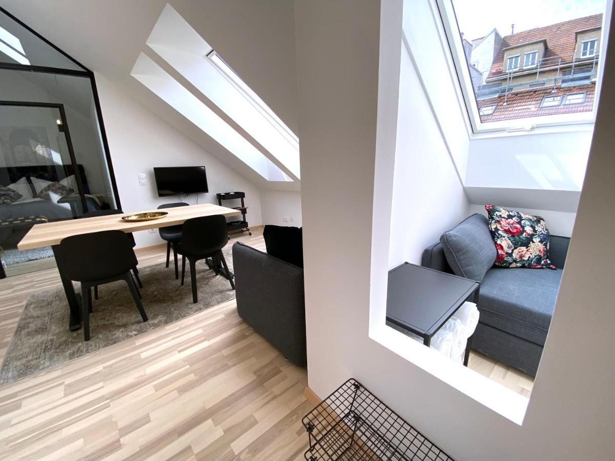Appartement Stilvolle Dachgeschosswohnungen Mit Balkon In Innenstadt Naehe
