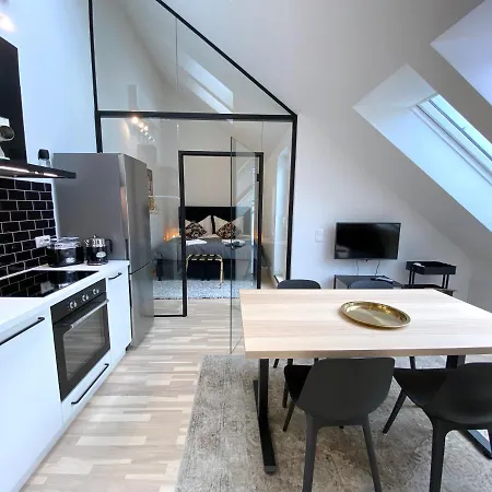 Stilvolle Dachgeschosswohnungen Mit Balkon In Innenstadt Naehe Wien Exterior foto